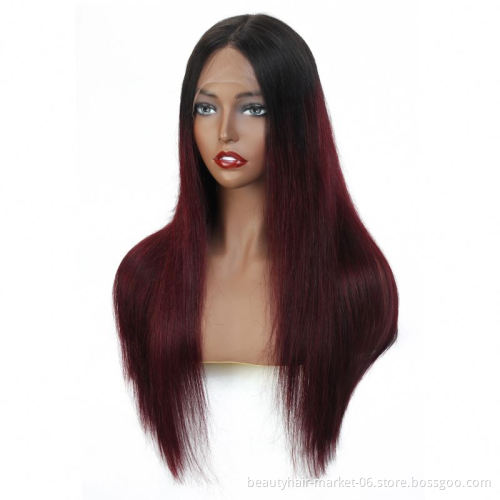 Human wigs 100% human hair pre plucked human lace front wig human hair lace wig